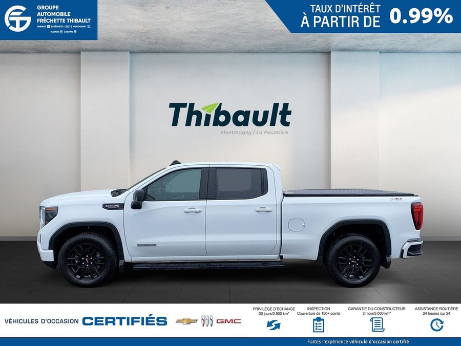 GMC SIERRA Elevation cabine multiplace 4RM 157 po 2024 Blanc