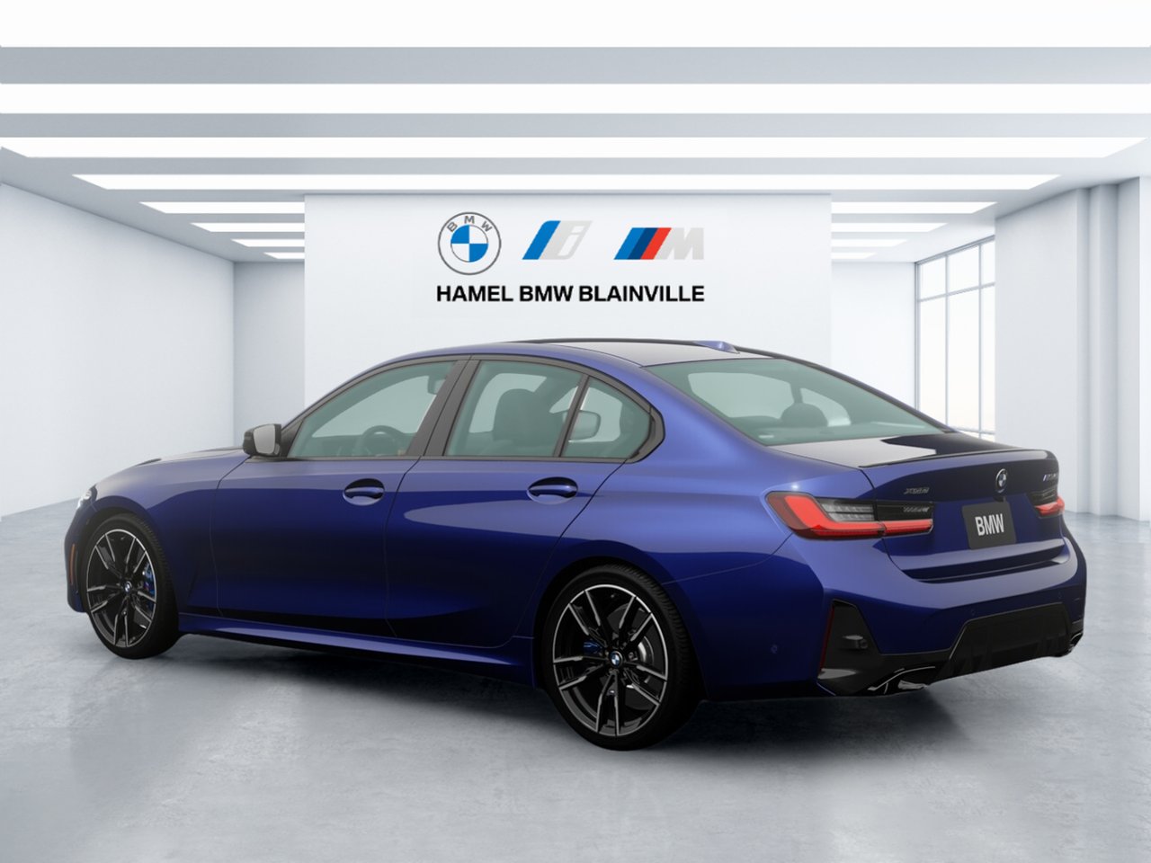2026 BMW 3 Series M340i xDrive Arctic Race Blue Metallic Blainville - photo #1