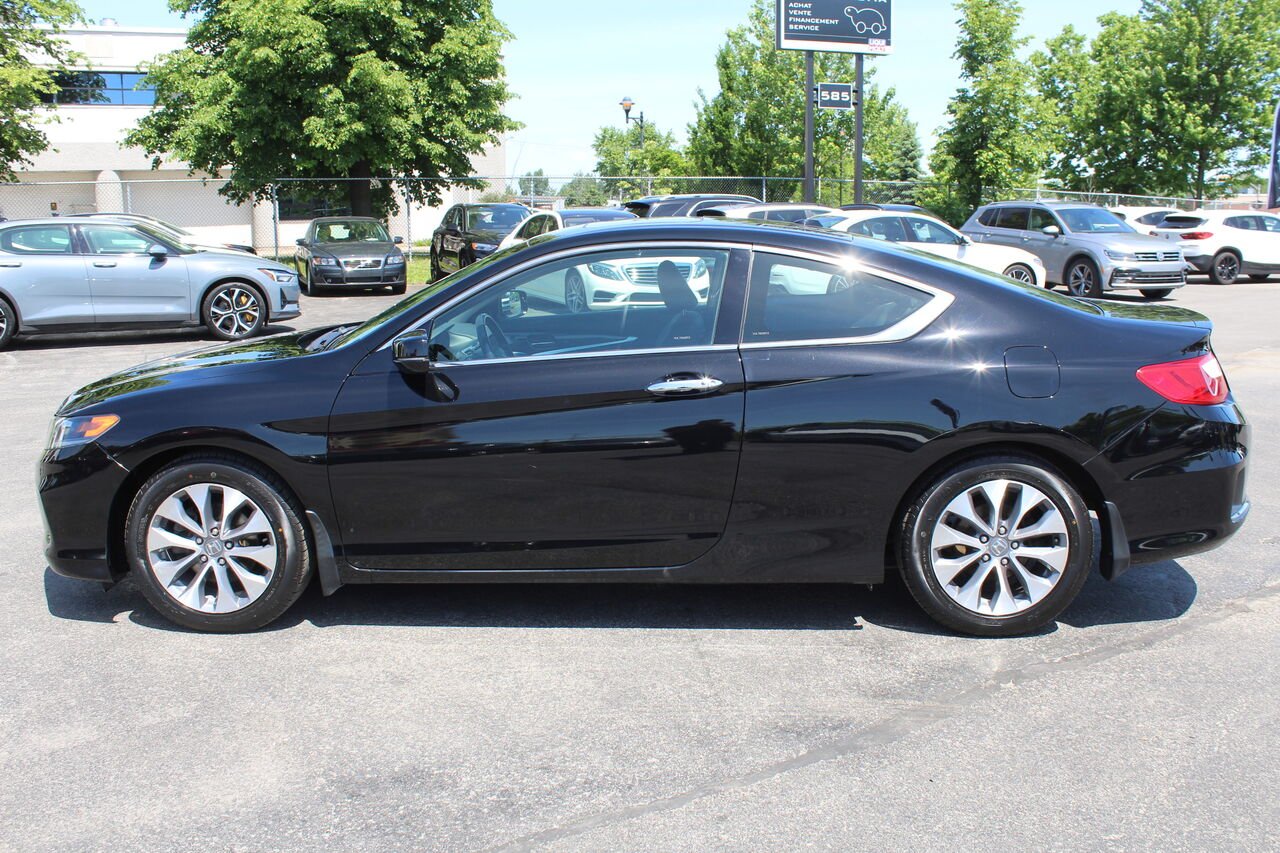 2013 Honda Accord Coupe VIN: 1HGCT1B85DA801943 Black Sainte-Rose - photo #5