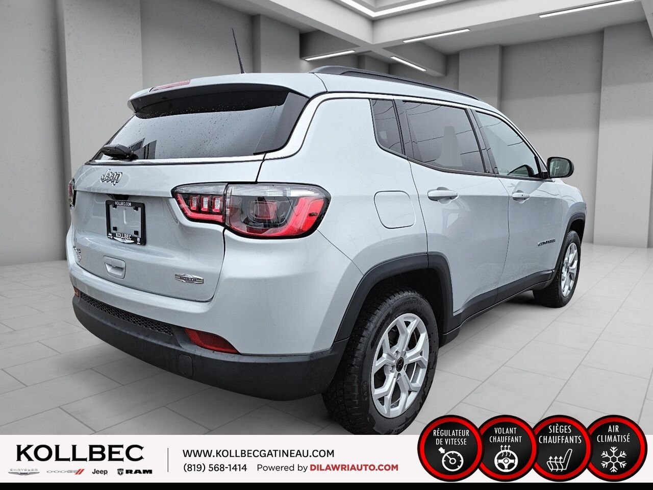 2025 Jeep Compass 26101 | North 4x4 Silver Gatineau - photo #14