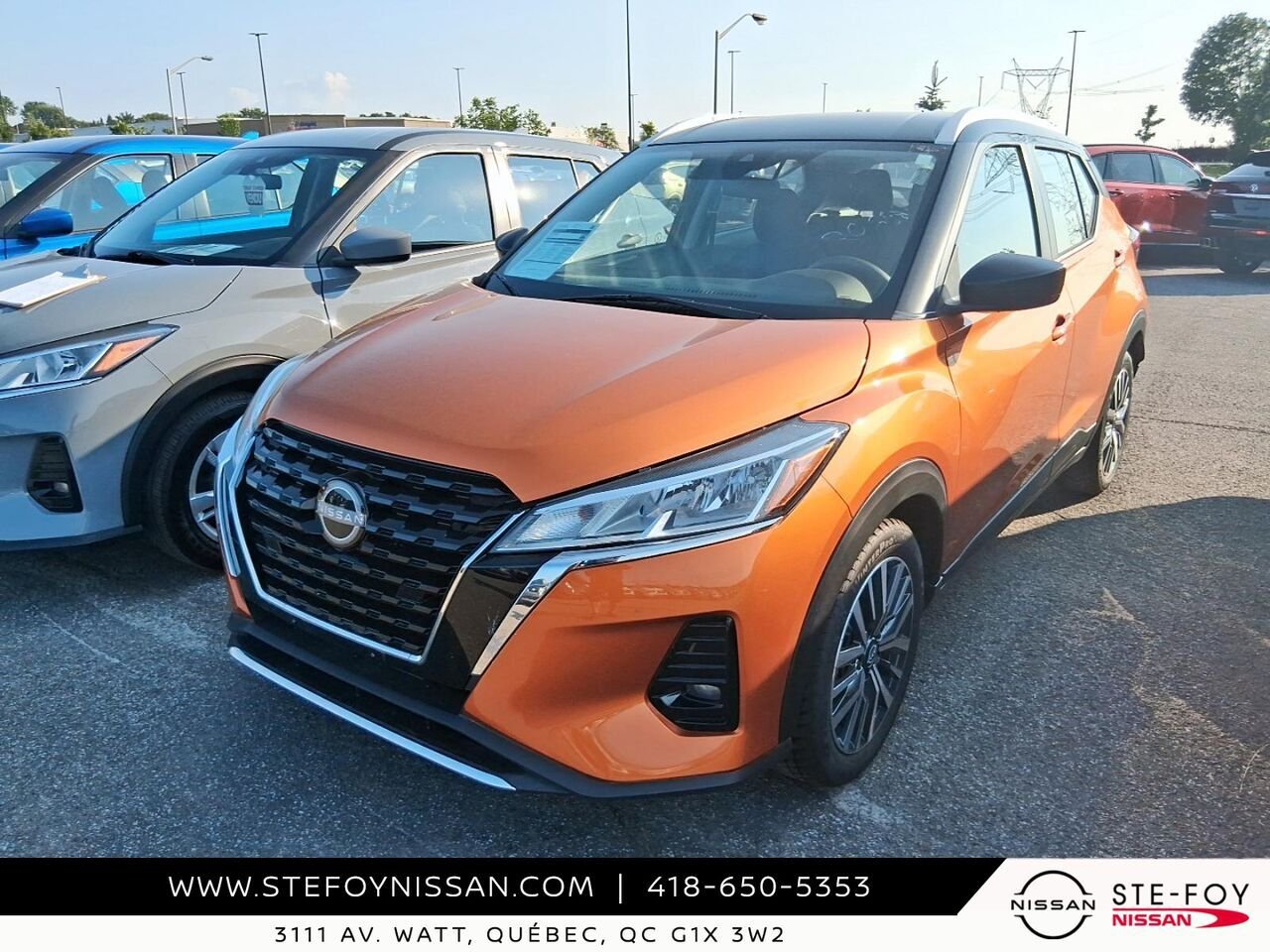 2024 Nissan Kicks SV Orange Ste-Foy - photo #0