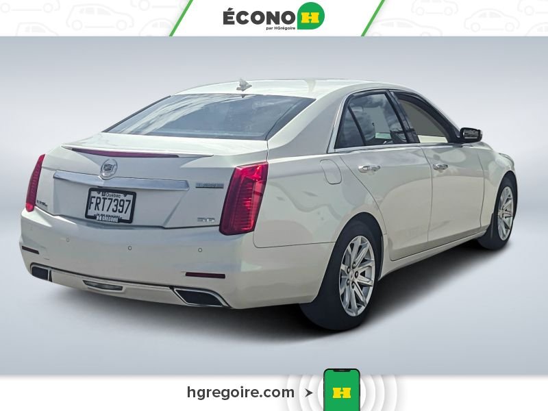 Cadillac CTS 2014 Blanc Laval - photo #7