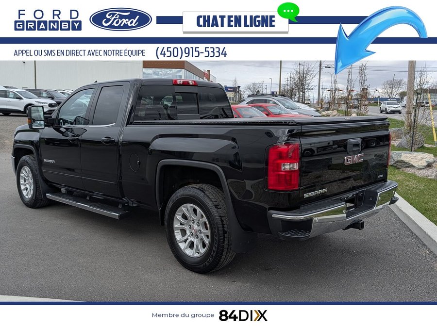 GMC Sierra 1500 SLE cabine double 4RM, 143,5 po 2016 Noir
