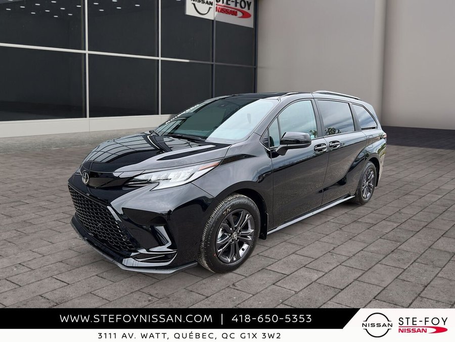 Toyota Sienna XSE HYBRIDE S6635 2026 Noir