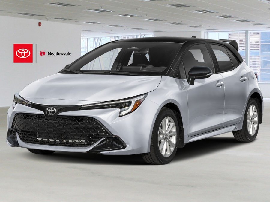 2026 Toyota COROLLA HATCHBACK 2026 CLASSIC SILVER METALLIC WITH BLACK ROOF