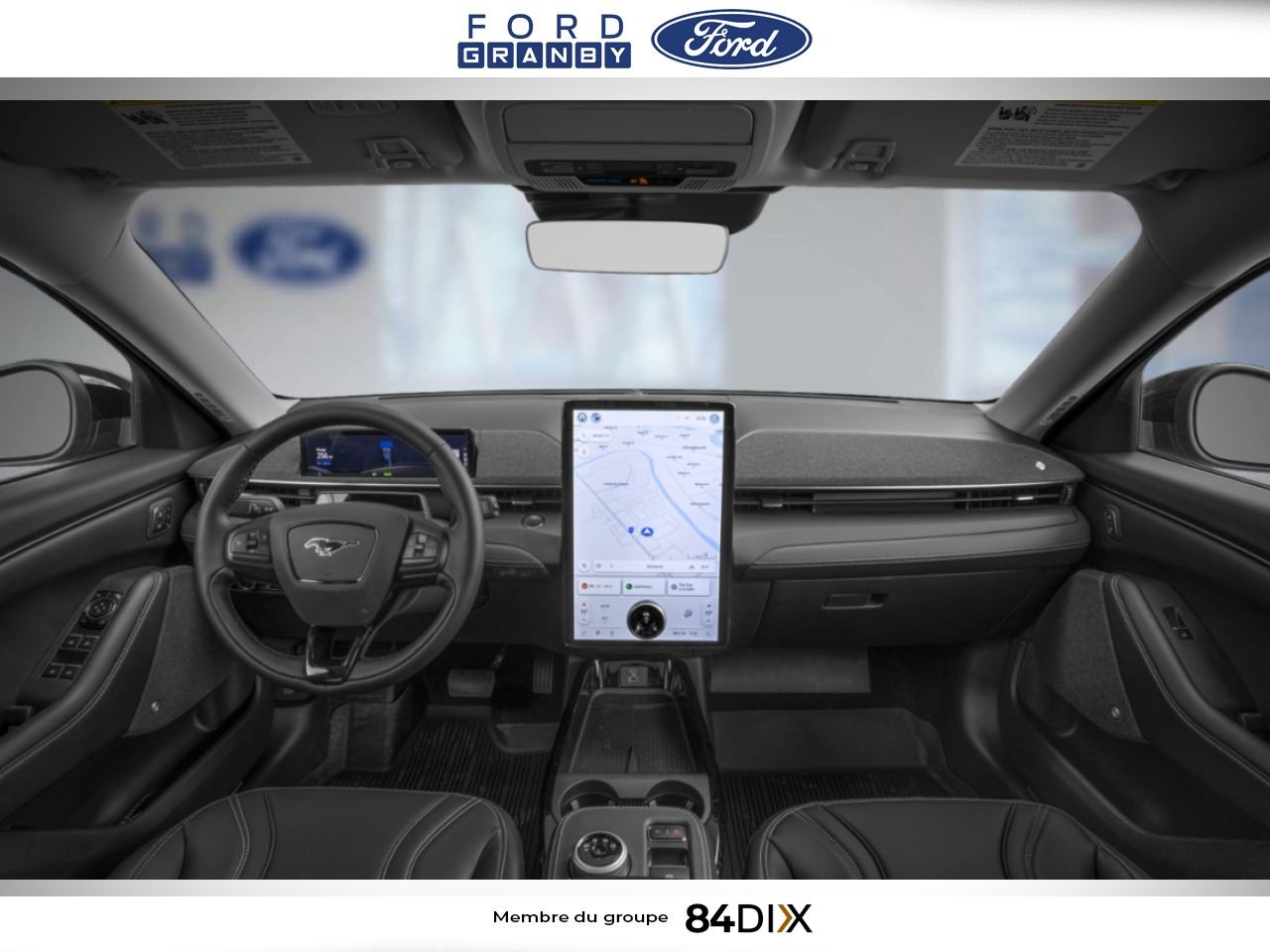2025 Ford Mustang Mach-E Star White Metallic Tri-Coat Granby - photo #5