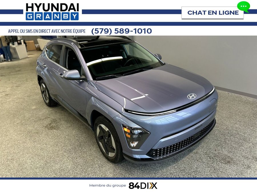 Hyundai Kona électrique 2025 2025 Bleu