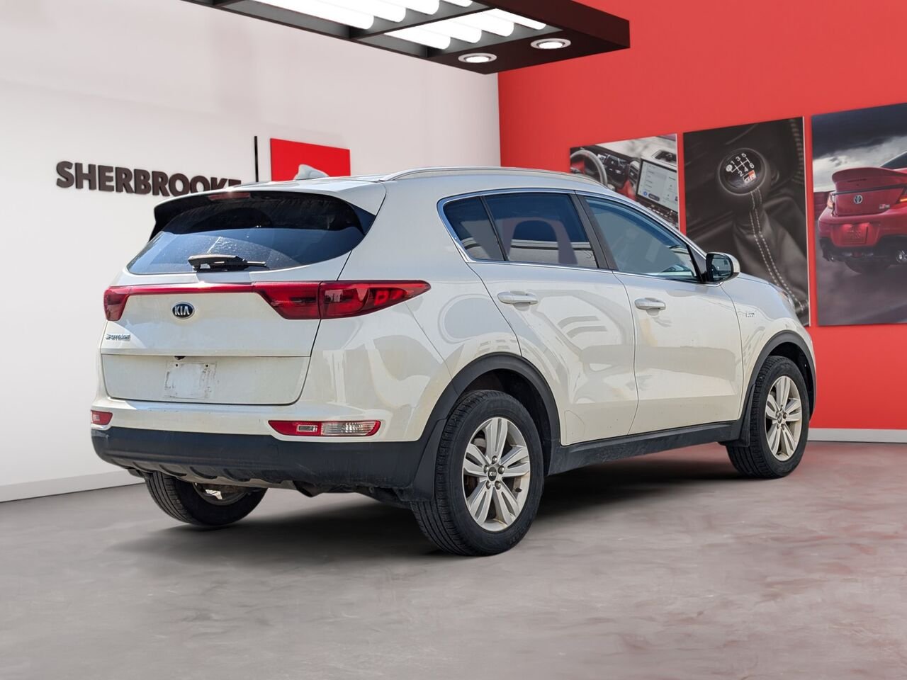 Kia Sportage LX/SIÈGES CHAUFFANTS/BLUETOOTH/AC/VITRES ÉLECTRIQUES 2017 Blanc Sherbrooke - photo #3
