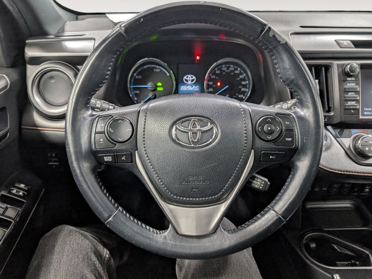 2017 Toyota RAV4 Hybrid JTMJJREV6HD088292 Electric Storm Blue Sherbrooke - photo #12