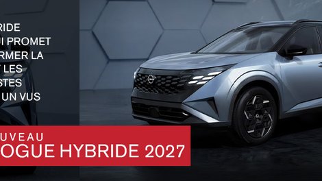 Nissan Rogue hybride e-POWER 2027 à Châteauguay : une nouvelle génération de VUS électrifié