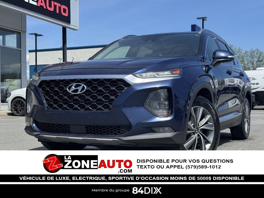 Hyundai Santa Fe AWD 2019 2019 Bleu