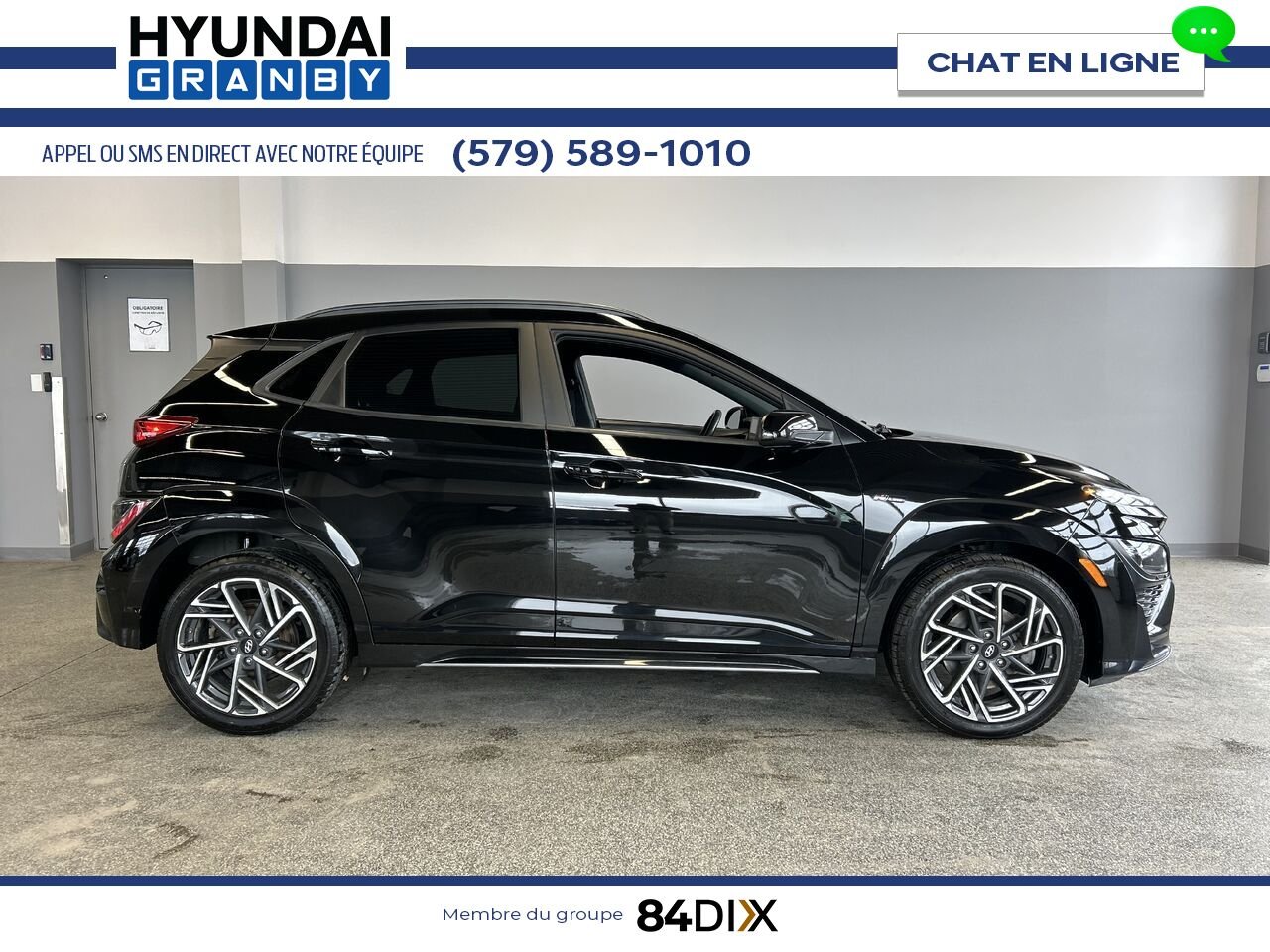 2022 Hyundai Kona Black Granby - photo #9
