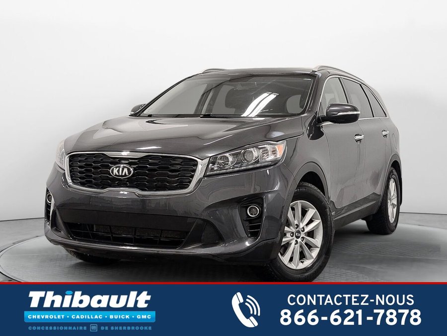 Kia Sorento AWD LX Moteur V6 3.3L 7 Places Bas Kilométrage 2019 Gris