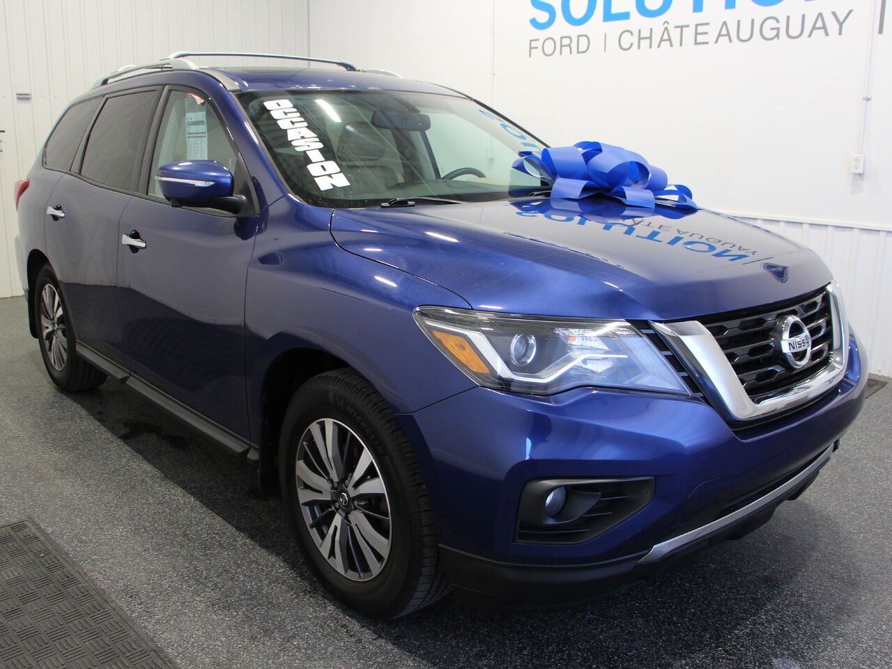 2017 Nissan Pathfinder Blue Châteauguay - photo #1