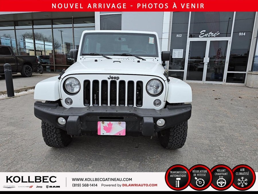 2016 JEEP WRANGLER *** BAS KILOMÉTRAGE *** White