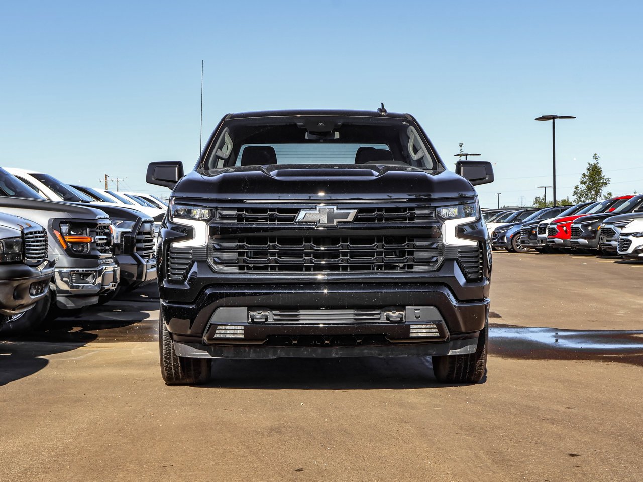 2025 Chevrolet Silverado 1500 4WD Crew Cab 147 RST Black Sherwood Park - photo #2