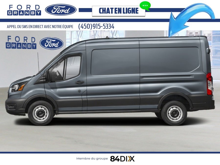 2025 Ford Transit Cargo Van Abyss Grey Metallic