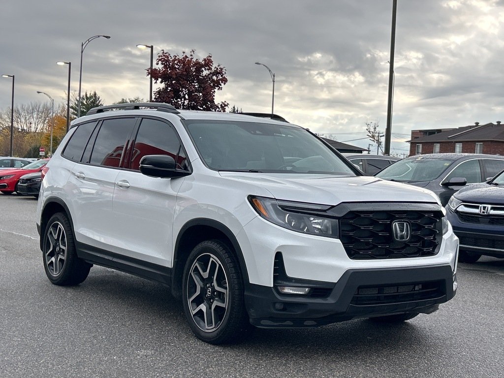 2023 Honda Passport Touring White Gatineau - photo #6