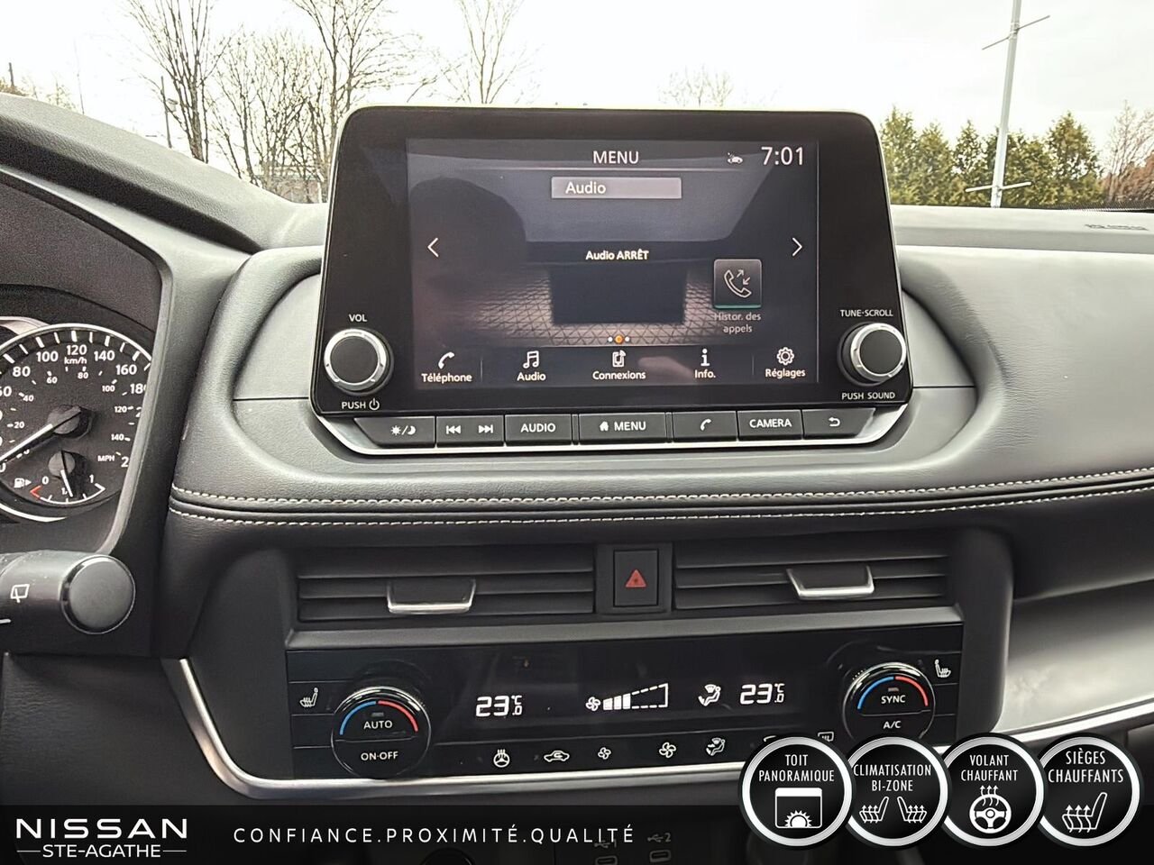 2025 Nissan Rogue SV TI avec ensemble toit ouvrant White Saint-Jérôme - photo #18