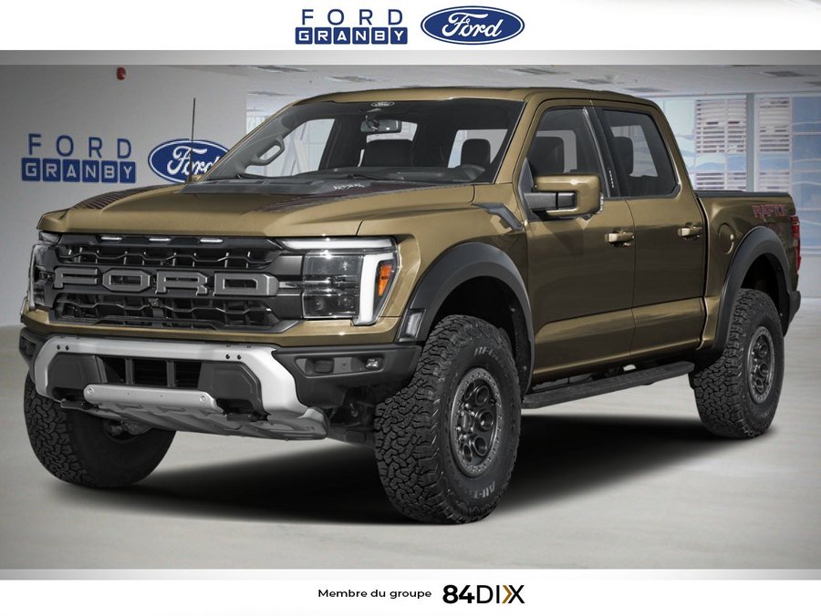 Ford F-150 Raptor SuperCrew 4RM caisse de 5,5 pi 2026 Vert abri
