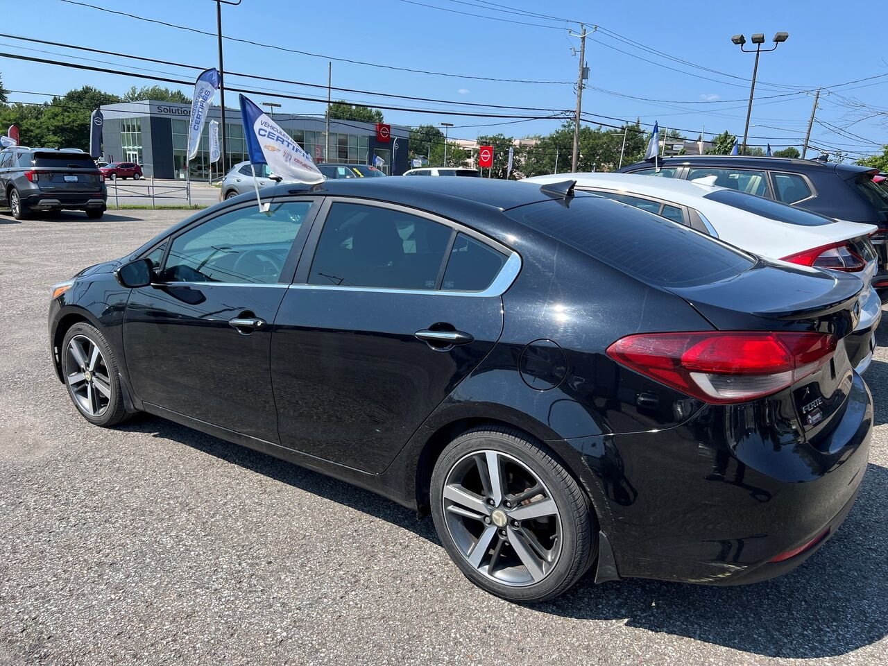 Kia Forte Berline 4 portes, automatique, SX 2017 Noir Châteauguay - photo #1