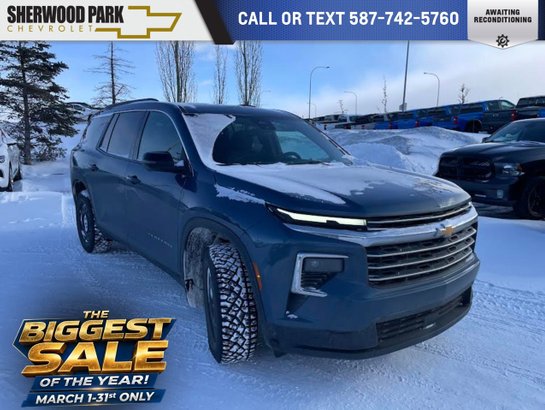 2025 Chevrolet Traverse 2025 Blue