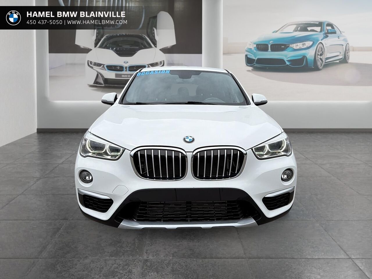 2018 BMW X1 xDrive28i véhicule d'activités sportives White Blainville - photo #1