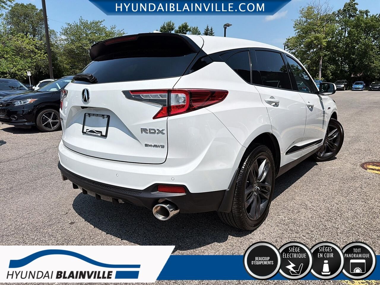 2023 Acura RDX White Blainville - photo #3