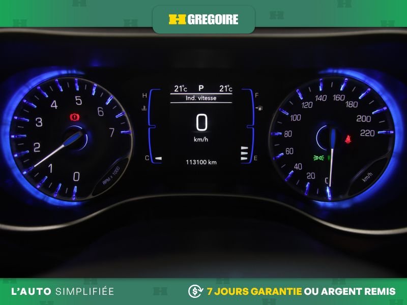 Chrysler Grand Caravan 821105 | SXT AUTO A/C MAGS CAM RECUL BLUETOOTH 2023 Blanc Laval - photo #8