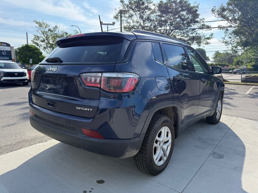 2018 Jeep Compass Sport 4x4 Blue