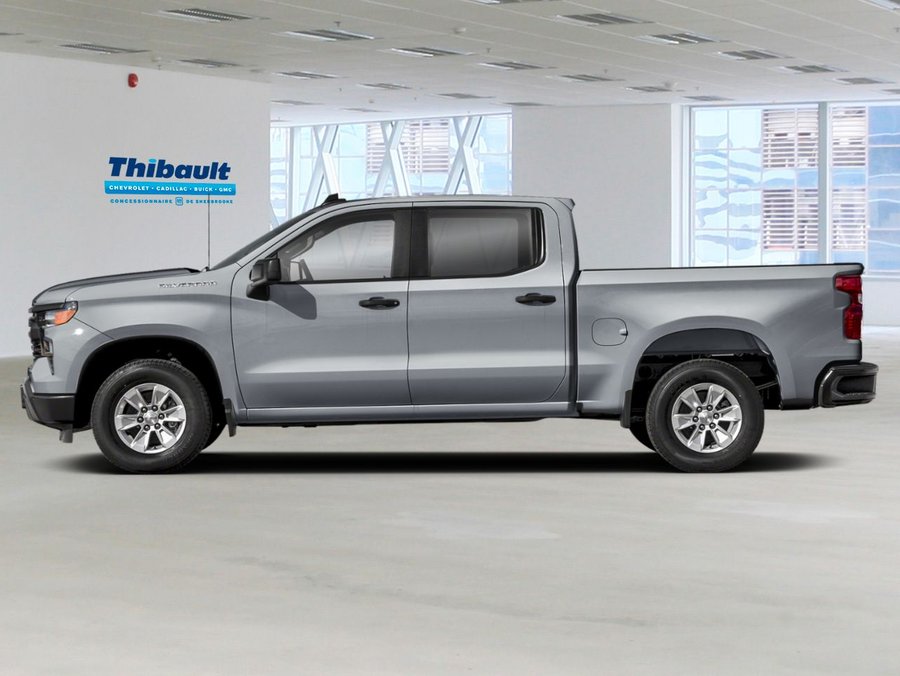 CHEVROLET SILVERADO 1500 Custom cabine multiplace 4RM 157 po 2026 GRIS STERLING METALLISE