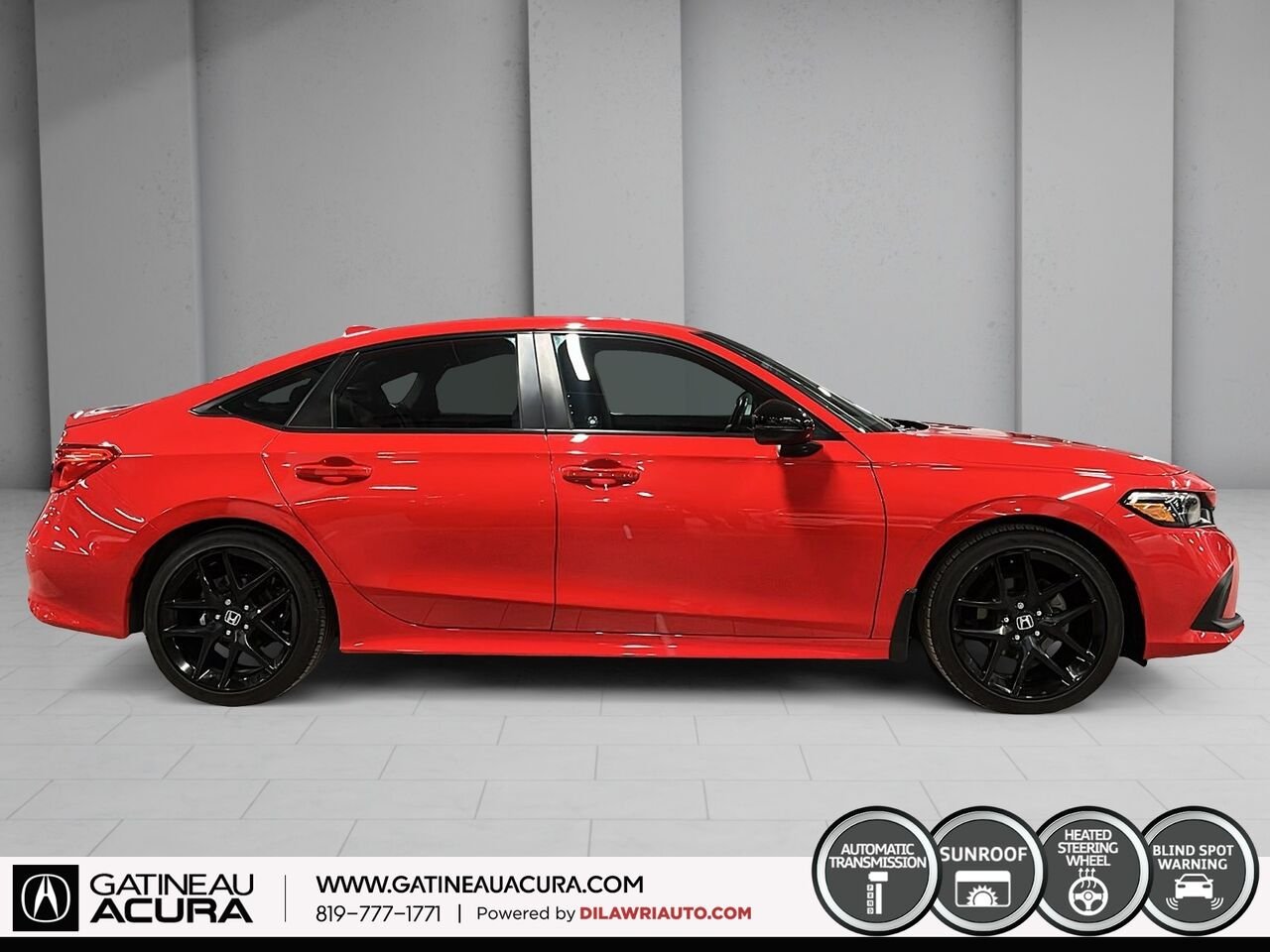 2022 Honda Civic Sport Red Gatineau - photo #14