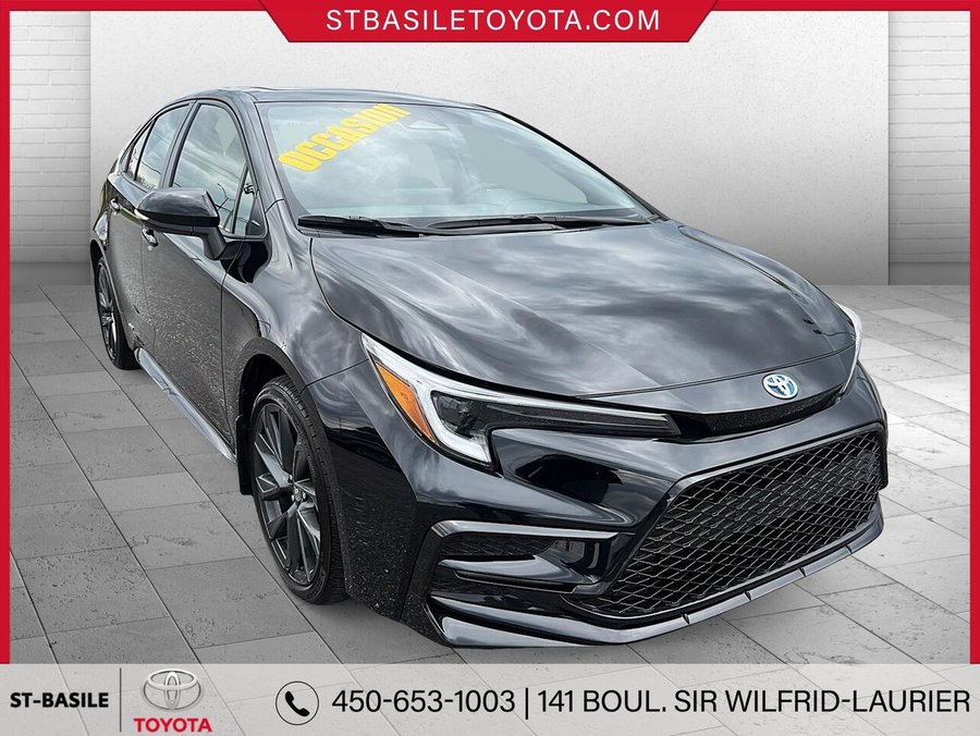 TOYOTA Corolla Hybride 2025 2025 Noir minuit métallisé