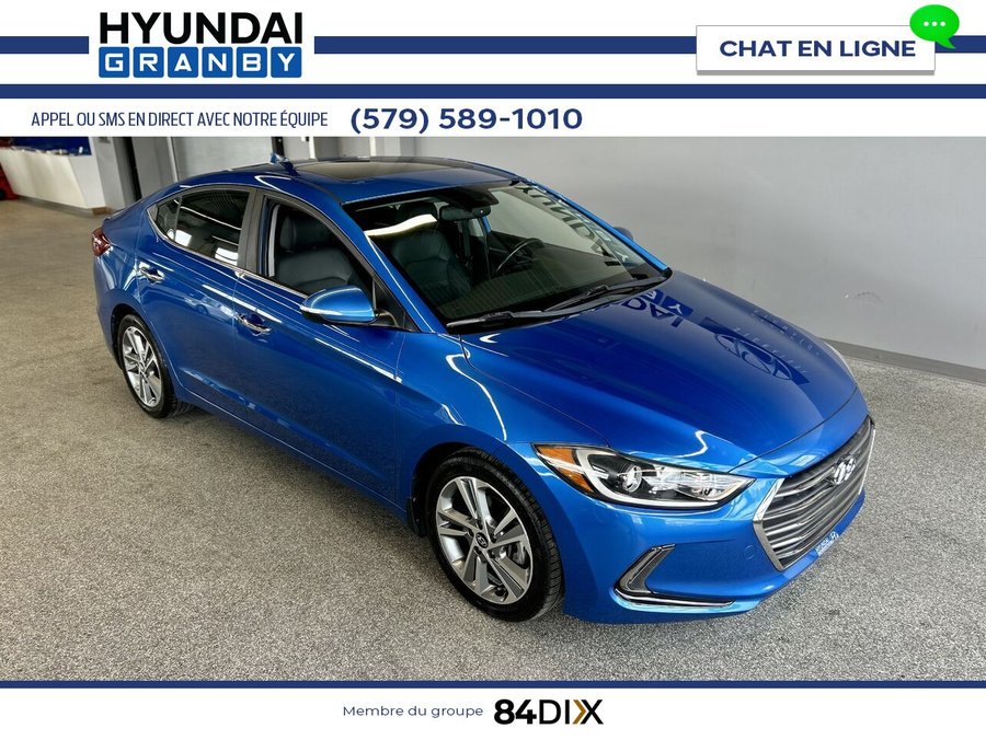 Hyundai Elantra 2017 2017 Bleu
