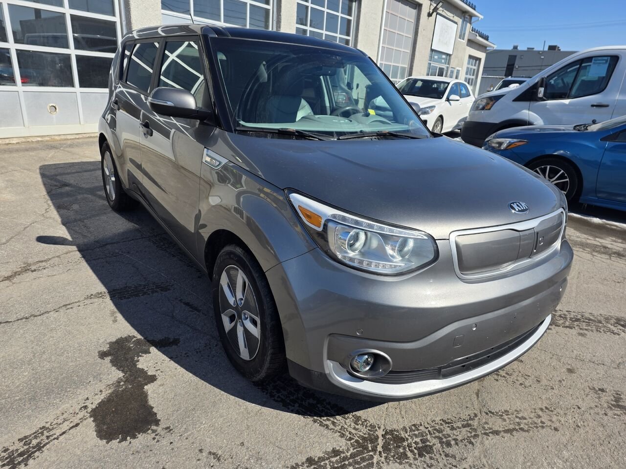 Kia Soul EV 2019 Gris Longueuil, - photo #8
