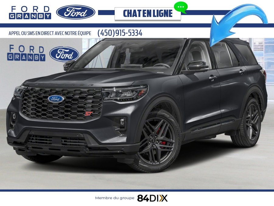 2026 Ford Explorer Agate Black Metallic