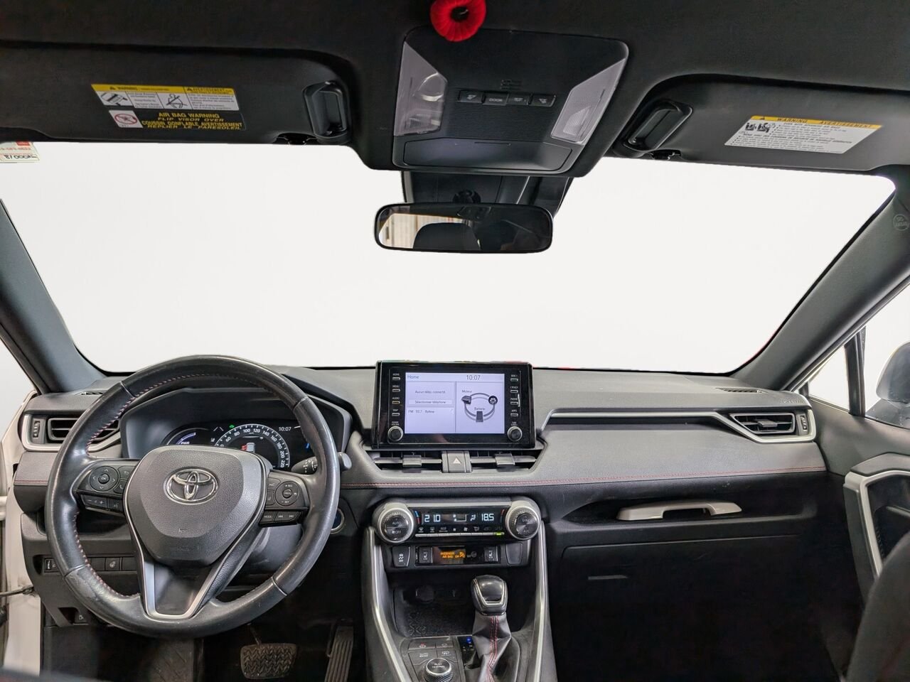 Toyota RAV4 Prime SE/SIÈGES CHAUFFANTS/VOLANT CHAUFFANT/AC/BLUETOOTH/CAMERA DE RECUL 2021 Blanc Sherbrooke - photo #17