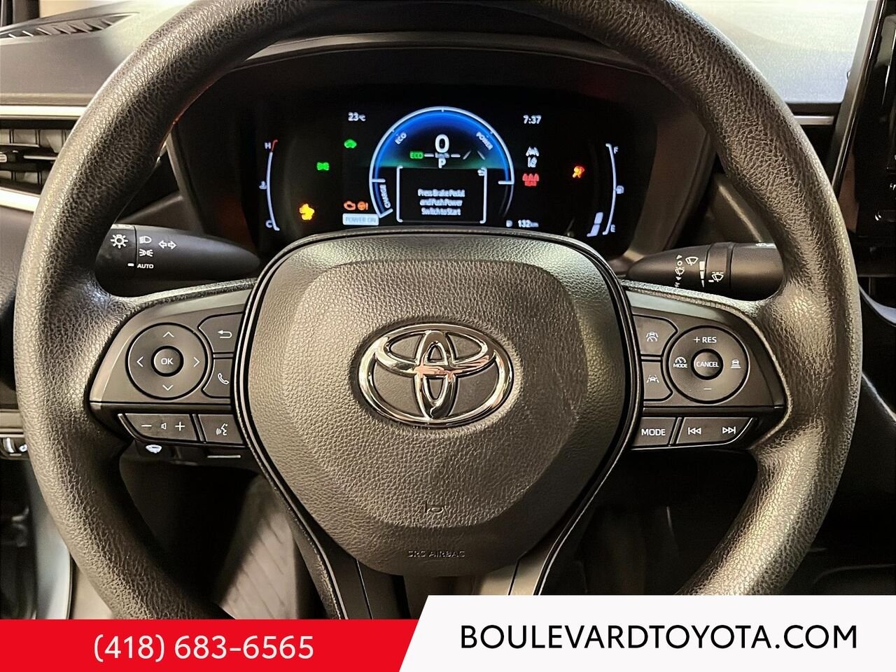 Toyota Corolla 99855B-62 | hybride LE CVT 2025 Bleu Québec - photo #9