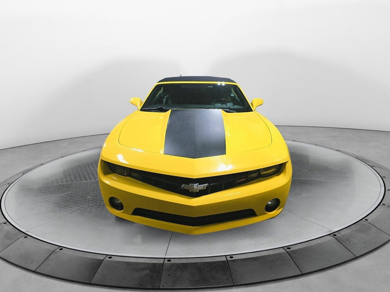 Chevrolet Camaro NIV 2G1FC3D38C9150965 2012 Jaune Chicoutimi - photo #1