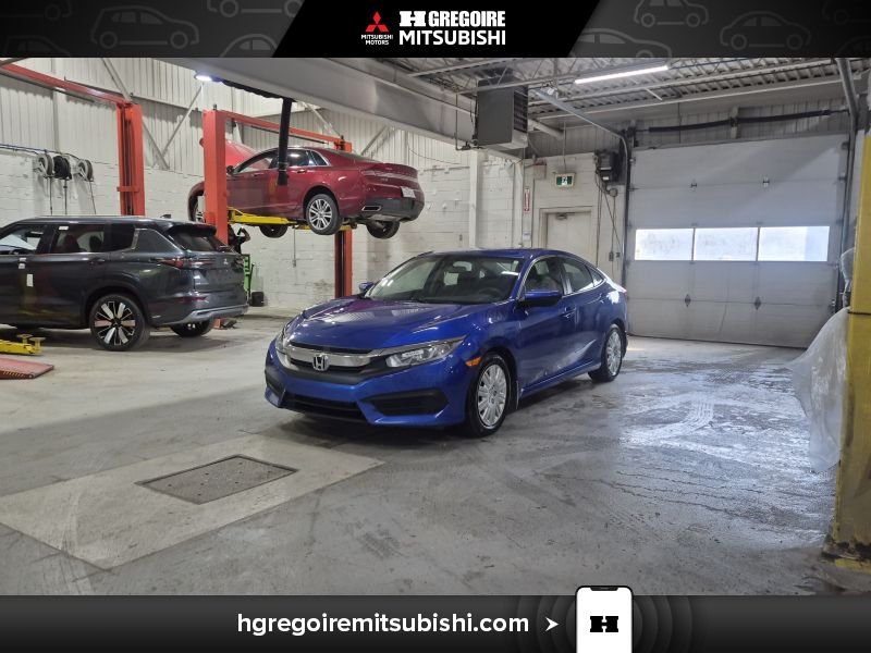 Honda Civic MW4450 | LX * Manuel * Caméra * Bluetooth 2018 Bleu Laval - photo #2