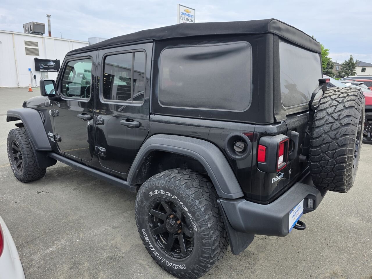 Jeep Wrangler Unlimited Sport 2018 Noir Rouyn-Noranda - photo #2