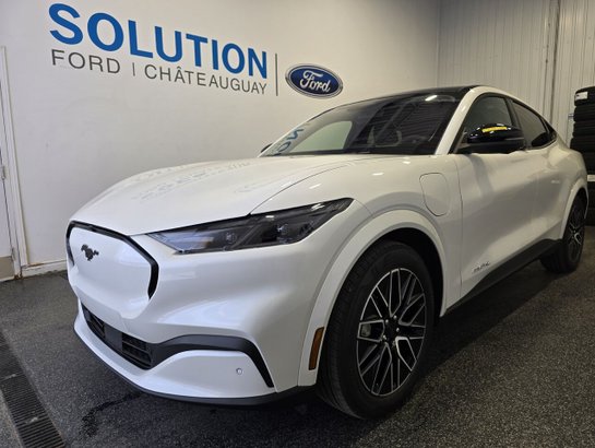 Ford Mustang Mach-E 2025 Blanc astral métallisé trois couches
