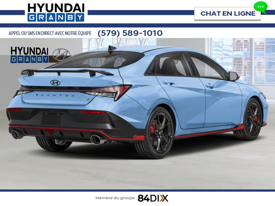 HYUNDAI Elantra N 2025 2025 Bleu éblouissant