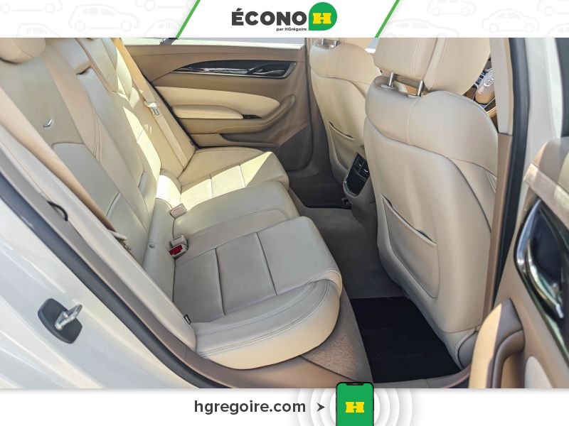 Cadillac CTS 2014 Blanc Laval - photo #19