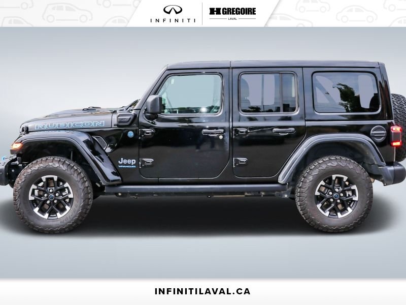 Jeep Wrangler IJ2506 | Rubicon X 4XE NAVI - CUIR - MAGS 2024 Laval - photo #4