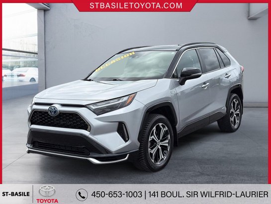 2023 Toyota RAV4 PRIME 2023 Silver Sky Metallic with Black Roof