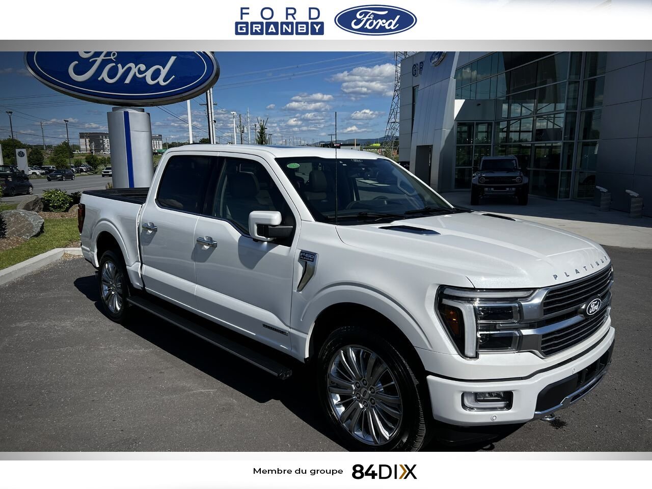 Ford F-150 2024 Blanc Granby - photo #2