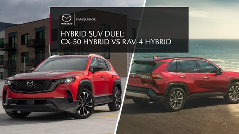 Mazda CX-50 Hybrid vs. Toyota RAV4 Hybrid: A Battle of SUVs