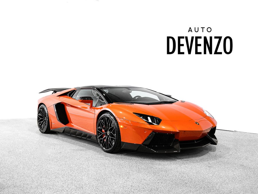 Lamborghini Aventador 2014 2014 Orange
