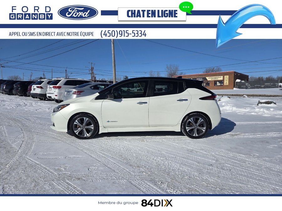 Nissan LEAF SV 2019 Blanc